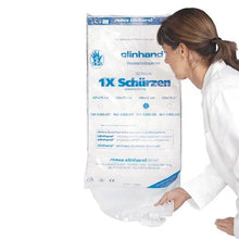 Lade das Bild in den Galerie-Viewer, Clinhand Damen-Einmalschürzen, 120cm Pack: 50 Stück | Packung (50 Stück)
