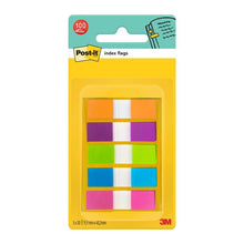 Lade das Bild in den Galerie-Viewer, Post-it® Index Haftstreifen, Mini, 11,9 mm x 43,2 mm, 100 Haftstreifen/Spender