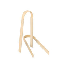 Lade das Bild in den Galerie-Viewer, PAPSTAR Fingerfood-Zangen aus Bambus, 10 cm, ideal für Snacks | Beutel (10 Stück)