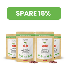 Lade das Bild in den Galerie-Viewer, Bio Vitamin C Kapseln aus Acerola