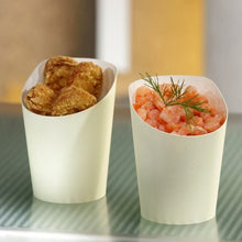 Lade das Bild in den Galerie-Viewer, PAPSTAR Snackbecher To Go, Pappe, Ø 7,5 cm, beige, 0,16 l | Folie (75 Stück)