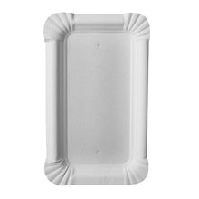 Lade das Bild in den Galerie-Viewer, PAPSTAR 250 Teller, Pappe "pure" eckig weiss