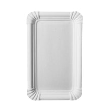 Lade das Bild in den Galerie-Viewer, PAPSTAR 250 Teller, Pappe "pure" eckig weiss