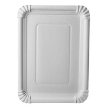 Lade das Bild in den Galerie-Viewer, PAPSTAR 250 Teller, Pappe "pure" eckig weiss
