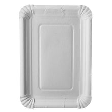 Lade das Bild in den Galerie-Viewer, PAPSTAR 250 Teller, Pappe "pure" eckig weiss