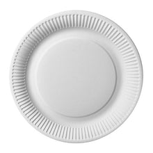 Lade das Bild in den Galerie-Viewer, PAPSTAR Pappteller rund Ø 26 cm, extra stark, weiß "pure" | Schrumpffolie (50 Stück)