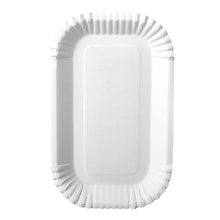 Lade das Bild in den Galerie-Viewer, PAPSTAR 100 Schalen, Pappe "pure" eckig weiss