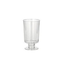 Lade das Bild in den Galerie-Viewer, Starpak 10 Stiel-Gläser für Weisswein, PS 0,1 l Ø 5,1 cm · 8,5 cm glasklar einteilig | Schrumpffolie (10 Stück)
