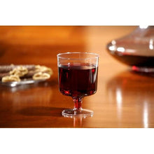Lade das Bild in den Galerie-Viewer, Starpak 10 Stiel-Gläser für Rotwein, PS 0,2 l Ø 7,2 cm · 10 cm glasklar einteilig | Schrumpffolie (10 Stück)
