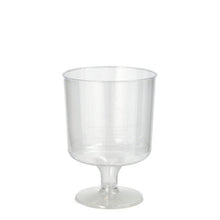 Lade das Bild in den Galerie-Viewer, Starpak 10 Stiel-Gläser für Rotwein, PS 0,2 l Ø 7,2 cm · 10 cm glasklar einteilig | Schrumpffolie (10 Stück)