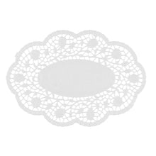 Lade das Bild in den Galerie-Viewer, PAPSTAR 500 Mokkadeckchen oval weiss