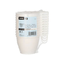Lade das Bild in den Galerie-Viewer, Starpak 10 Kaffeetassen, PS 0,18 l Ø 7,8 cm · 6 cm weiss | Schrumpffolie (10 Stück)