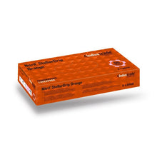 Lade das Bild in den Galerie-Viewer, Meditrade StellarGrip, orange Einweghandschuh aus Nitril