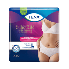 Lade das Bild in den Galerie-Viewer, TENA Silhouette Plus White Inkontinenzpants