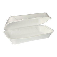 Lade das Bild in den Galerie-Viewer, Starpak 100 Allzweckboxen mit Klappdeckel, XPS 1800 ml 7,5 cm x 24 cm x 13,3 cm weiss | Schrumpffolie (100 Stück)