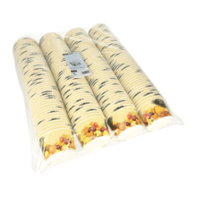 Lade das Bild in den Galerie-Viewer, Starpak Eisbecher To Go Pappe rund 250 ml Ø 10 cm · 6 cm "Früchte" | Schrumpffolie (200 Stück)