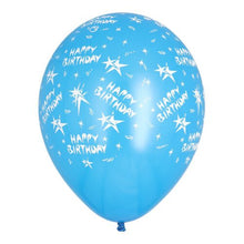 Lade das Bild in den Galerie-Viewer, PAPSTAR Luftballons "Happy Birthday", Ø 29 cm, bunt sortiert | Beutel (10 Stück)