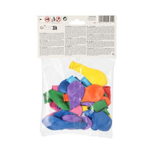 Lade das Bild in den Galerie-Viewer, PAPSTAR Luftballons Ø 16 cm, farbig sortiert für Feste | Beutel (25 Stück)