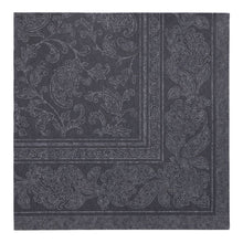 Lade das Bild in den Galerie-Viewer, PAPSTAR 50 Servietten "ROYAL Collection" 1/4-Falz 40 x 40 cm schwarz