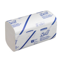 Lade das Bild in den Galerie-Viewer, Scott® SCOTTFOLD* Handtücher - gefaltet / Weiß /Mittel - 25 Clips x 175 Sheets | Karton (25 Päckchen)