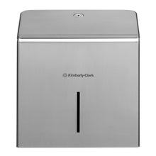 Lade das Bild in den Galerie-Viewer, Kimberly-Clark Professional™ Toilet Tissue Spender - Mini Jumbo / Edelstahl - 1 Dispenser | Karton (1 Spender)