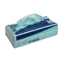 Lade das Bild in den Galerie-Viewer, WypAll® X50 Critical Clean - Interfold / Grün - 6 Bags x 50 Sheets | Karton (6 Beutel)