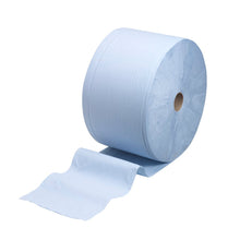 Lade das Bild in den Galerie-Viewer, WypAll® L30 Papierwischtuch für industrielle Reinigungsaufgaben - Großrolle / Blau - 1 Roll x 750 Sheets | Karton (1 Rolle)