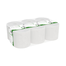 Lade das Bild in den Galerie-Viewer, Hostess™ NATURA Rollenhandtücher - Rolle / Natur - 6 Rolls x 1 Sheet | Karton (6 Rollen)