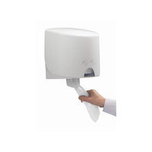 Lade das Bild in den Galerie-Viewer, WypAll® L10 Papierwischtuch für Lebensmittel & Hygiene - Zentralentnahme / Weiß - 6 Rolls x 800 Sheets | Karton (6 Rollen)