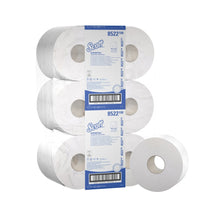Lade das Bild in den Galerie-Viewer, Scott® ESSENTIAL™ Toilettenpapier - Großrolle / Weiß - 12 Rolls x 474 Toilet Tissue Sheets | Karton (12 Rollen)
