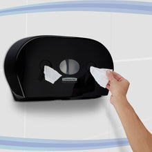Lade das Bild in den Galerie-Viewer, Kimberly-Clark Professional™ Toilet Tissue Spender - Zentralentnahme / Schwarz /Jumbo -