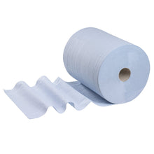 Lade das Bild in den Galerie-Viewer, WypAll® L20 Papierwischtuch für Instandhaltungsarbeiten - Großrolle - Extra breit / Blau - 1 Roll x 500 Sheets | Karton (1 Rolle)