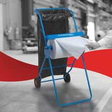 Lade das Bild in den Galerie-Viewer, WypAll® L20 Papierwischtuch für Instandhaltungsarbeiten - Großrolle - Extra breit / Blau - 1 Roll x 500 Sheets | Karton (1 Rolle)