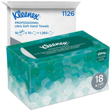 Lade das Bild in den Galerie-Viewer, Kleenex® Ultra™ Handtücher - Interfold / Weiß /Mittel - | Packung (70 Stück)