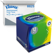 Lade das Bild in den Galerie-Viewer, Kleenex® Kosmetiktücher - Würfel-Box / Weiß