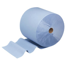 Lade das Bild in den Galerie-Viewer, WypAll® L30 Papierwischtuch für Instandhaltungsarbeiten - Großrolle - Extra breit & lang / Blau - 1 Roll x 1000 Sheets | Karton (1 Rolle)