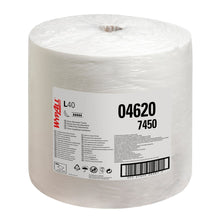 Lade das Bild in den Galerie-Viewer, WypAll® L40 Wischtücher - Großrolle / Weiß - 1 Roll x 875 Sheets | Karton (1 Rolle)