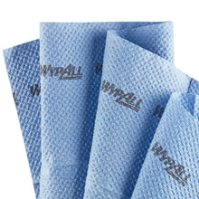Lade das Bild in den Galerie-Viewer, WypAll® ForceMax Wischtücher - Viertelgefaltet / Blau /33.50 x 34.50 cm - 1 Dispenser Box x 480 Sheets | Karton (1 Spenderbox)