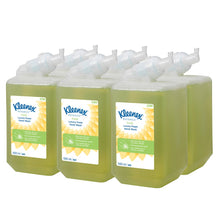 Lade das Bild in den Galerie-Viewer, Kleenex® Botanics™ Luxury Foam Hand Wash - 1 Liter Kassette / Grün /1 Ltr - 6 Cassettes | Karton (6 Kartuschen)
