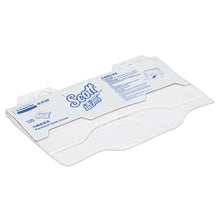 Lade das Bild in den Galerie-Viewer, Scott® Toilettensitzauflagen - Weiß - 24 Bags x 125 Packs | Karton (24 Beutel)