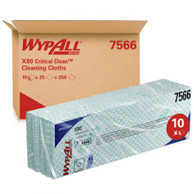 Lade das Bild in den Galerie-Viewer, WypAll® X80 Critical Clean - Interfold, 41.00 cm x 33.00 cm