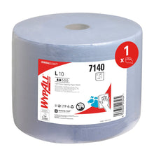 Lade das Bild in den Galerie-Viewer, WypAll® L10 EXTRA Wischtücher - Großrolle / Blau - 1 Roll x 1500 Sheets | Karton (1 Rolle)
