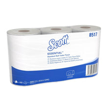Lade das Bild in den Galerie-Viewer, Scott® Essential™ Toilettenpapier 8517 2-lagig 36 Rollen/21.600 Blatt | Karton (6 Päckchen)