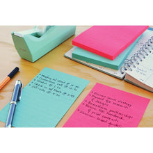 Lade das Bild in den Galerie-Viewer, Post-it® Super Sticky Notes im Großformat, Liniert, 101 mm x 152 mm, 90 Blatt/Block, 100% PEFC