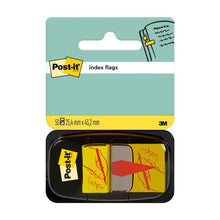 Lade das Bild in den Galerie-Viewer, Post-it® Index Haftstreifen, Standard, Gelb, 25,4 mm x 43,2 mm, 50 Haftstreifen/Spender