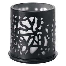 Lade das Bild in den Galerie-Viewer, Kerzenhalter aus Metall, 75x75 mm, mit Twine-Dekor - Modernes Design | Packung (1 Stück)