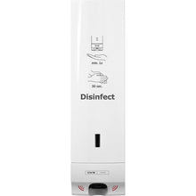Lade das Bild in den Galerie-Viewer, CWS ParadiseLine Desinfektionsmittelspender Disinfect Non touch, mit Panel weiß | 1 Stück