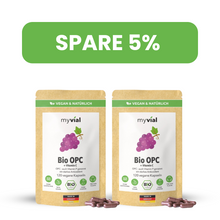 Lade das Bild in den Galerie-Viewer, Bio OPC Kapseln – Mit Traubenkern, Aroniapulver & Vitamin C