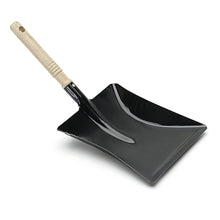 Lade das Bild in den Galerie-Viewer, Nölle Profi Brush Kehrschaufel Metall lackiert mit Holzgriff