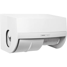 Lade das Bild in den Galerie-Viewer, CWS ParadiseLine Toilettenpapierspender Toiletpaper inklusive Panel Weiß | 1 Stück